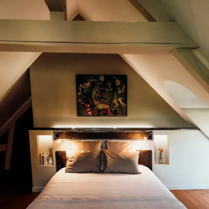 Chambre sous les combles